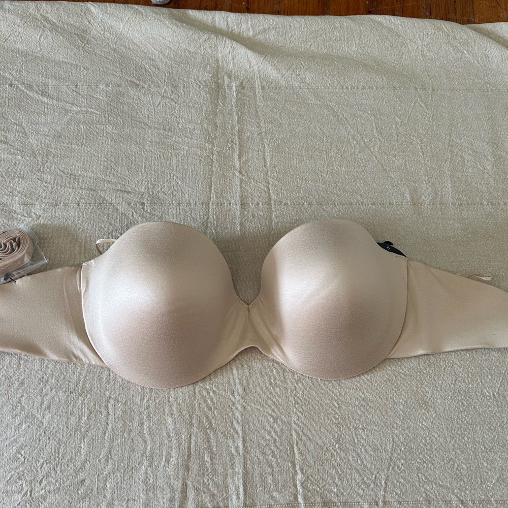 Maidenform Strapless, Custom Lift Multi-Way T-Shirt, Convertible Bra for Women